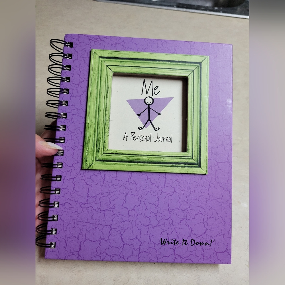 Write it down, me a personal journal nice hardcover journal